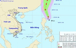 Bão Danas đang mạnh lên, chú ý đường đi và vị trí cơn bão