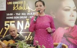 Danh ca Khánh Ly làm chuỗi chương trình kỷ niệm 55 năm ca hát
