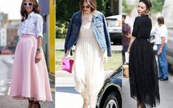 Xuân dịu dàng cùng váy maxi