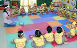 Cho phép mầm non tư thục được tăng lên 70 cháu/lớp