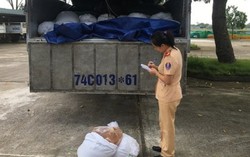 Chuyển 750kg mỡ động vật không giấy tờ ra Hà Nội tiêu thụ
