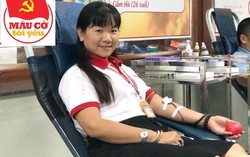 Người phụ nữ có số lần hiến máu gấp đôi tuổi đời