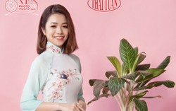 NTK Hằng Trà vẽ sắc xuân trên tà áo dài
