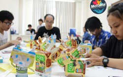 Đến Ngày hội Mottainai 2017 "tái chế" đồ chơi từ vỏ hộp, bao bì