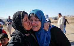 Xúc động cảnh đoàn viên của các gia đình ở Iraq 