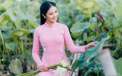 Hoa hậu Ngọc Hân tự làm mẫu cho bộ sưu tập áo dài cưới 