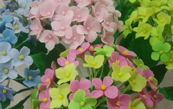 Cách làm hoa cẩm tú cầu bằng đất sét đẹp như hoa thật