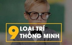9 loại thông minh ở trẻ cha mẹ cần biết