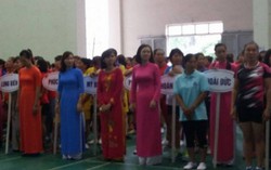 300 vận động viên nữ tham gia Hội khỏe Phụ nữ Thủ đô 2017