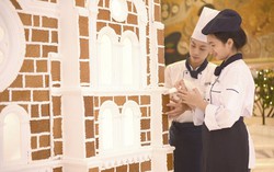 Khám phá mô hình Nhà thờ Đức Bà Sài Gòn độc lạ tại Hà Nội 