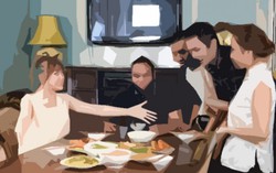 Nỗi bức xúc nhà chật lại hay phải tiếp khách từ quê ra