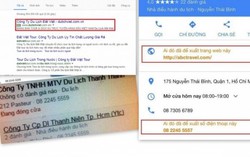 Doanh nghiệp du lịch bức xúc khi bị ‘đánh tráo’ số điện thoại