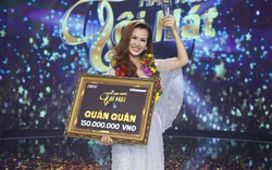 Võ Hạ Trâm xuất sắc đăng quang quán quân Hãy nghe tôi hát 2018