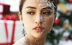 Tan chảy với bộ ảnh Giáng sinh đẹp như nữ thần của Thiên Nga