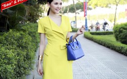 Nữ hoàng sắc đẹp toàn cầu Ngọc Duyên trong veo trên đường thênh thang