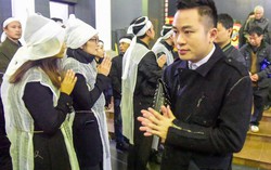 Gia đình, bạn bè tiễn biệt nhạc sĩ, nhà thơ Nguyễn Trọng Tạo trong mưa lạnh