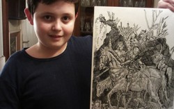 Cậu bé thần đồng hội họa Dusan Krtolica