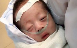 Bé gái sơ sinh bị bỏ rơi tại BV Đa khoa Thái Nguyên