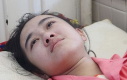 Nữ sinh bị cưa chân tập phục hồi chức năng