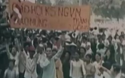 Những thước phim quay vào 1h sáng 1/5/1975 tại Dinh Độc Lập