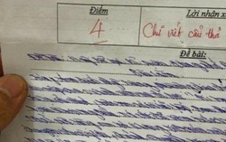 Học sinh lớp 8 viết chữ như mật thư