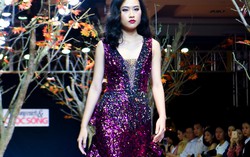 Á khôi Miss Photo Thạch Thảo thần thái cuốn hút catwalk trên lá vàng thu