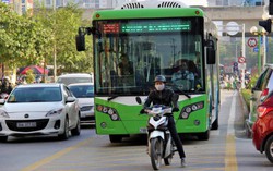 Cho buýt thường cùng làn buýt nhanh càng thêm rắc rối