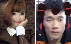 Thủ môn Bùi Tiến Dũng, Khởi My hớn hở 'lột xác'