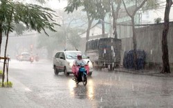 Ngày 24/7: Vùng núi Bắc bộ có mưa rất to, nguy cơ lốc sét