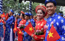 100 cặp đôi tham gia Lễ cưới tập thể trong ngày Quốc khánh