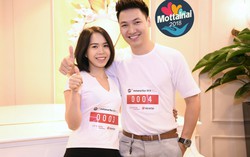 Diễn viên - Đại sứ Mottainai 2018 Mạnh Trường cùng vợ đăng ký thi chạy Mottainai Run