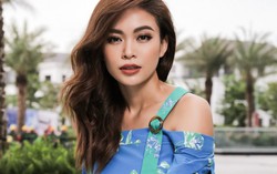 Á hậu Mâu Thủy trong street style cá tính