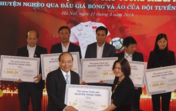 20 tỷ đồng đấu giá quả bóng, áo đấu đội tuyển U23 tặng người nghèo