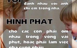 Những cách phạt khiến con 'tâm phục, khẩu phục'