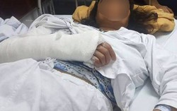 Bị đâm gãy tay khi chờ đèn đỏ, người phụ nữ nghèo một mình trong viện