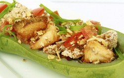 Cá lóc hấp bầu