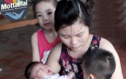 Một mình xoay xở chăm chồng liệt nửa người, 2 con mắc trọng bệnh
