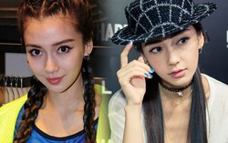 Trẻ trung với tóc tết giống Angela Baby