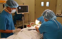 Cứu sống bé gái 23 tháng tuổi bị u mạch máu não