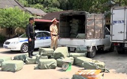 Bắt giữ 2,3 tấn nầm lợn không rõ nguồn gốc