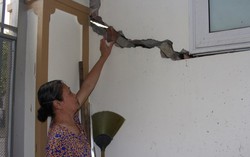 Gần 100 nhà liền kề ở KĐT Văn Phú bị sụt lún, nứt nhà, có nguy cơ đổ sụp