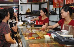 Hôm nay, giá vàng trong nước tiếp tục tăng 