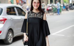 Á hậu Hoàng Anh lần đầu tái xuất sau khi sinh con