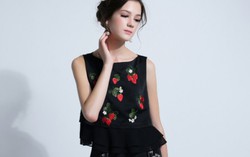 Trang phục họa tiết hoa cỏ cho phái đẹp vào mùa hè