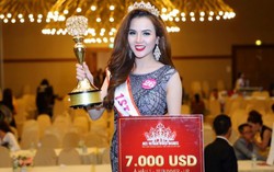 Á hậu Ngọc Châm thấy mình trưởng thành hơn từ ‘đấu trường’ hoa hậu