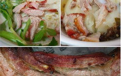 Giao mùa làm ngay bánh đúc nóng nhân thịt ăn mãi không chán