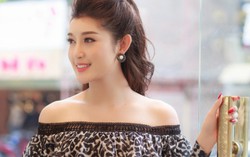 Huyền My “tút tát” nhan sắc chuẩn bị thi Hoa hậu hòa bình quốc tế 2017