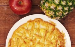 Làm bánh theo bài hát gây nghiện PPAP - ‘Bút - Dứa - Táo - Bút’