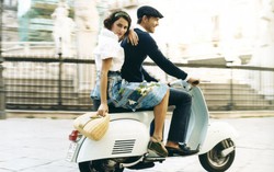 Vi vu Vespa ngắm Florence