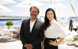 Lý Nhã Kỳ gặp gỡ giới điện ảnh trong tiệc riêng tại Cannes